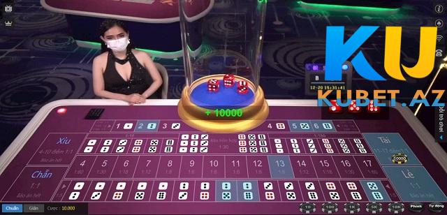 Các cửa đặt cược khi chơi Sicbo tại Kubet